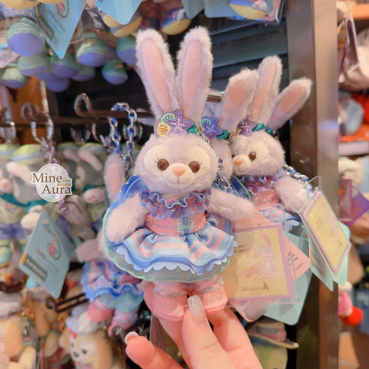 20週年Friendtastic遊行系列 達菲 Duffy 與好友們 史黛拉露 星黛露 StellaLou 鑰匙圈 吊飾 -香港迪士尼樂園