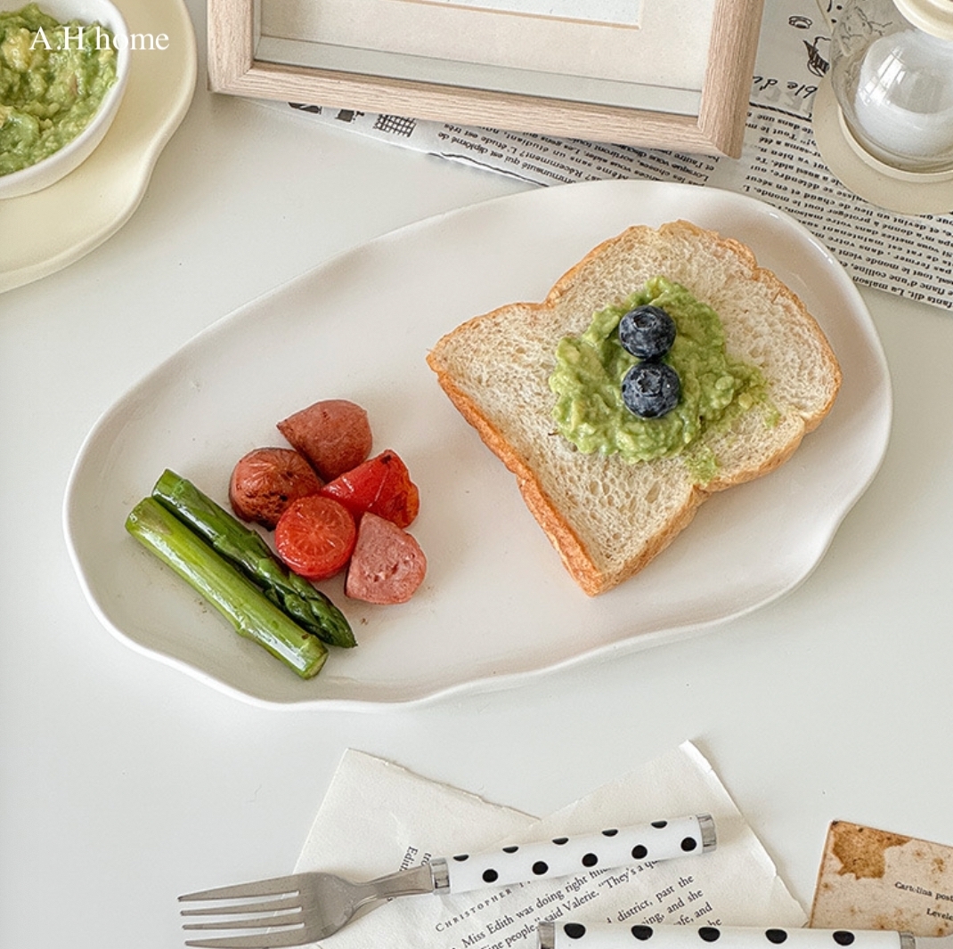 【ＡＨ601】韓國ins不規則早午餐盤