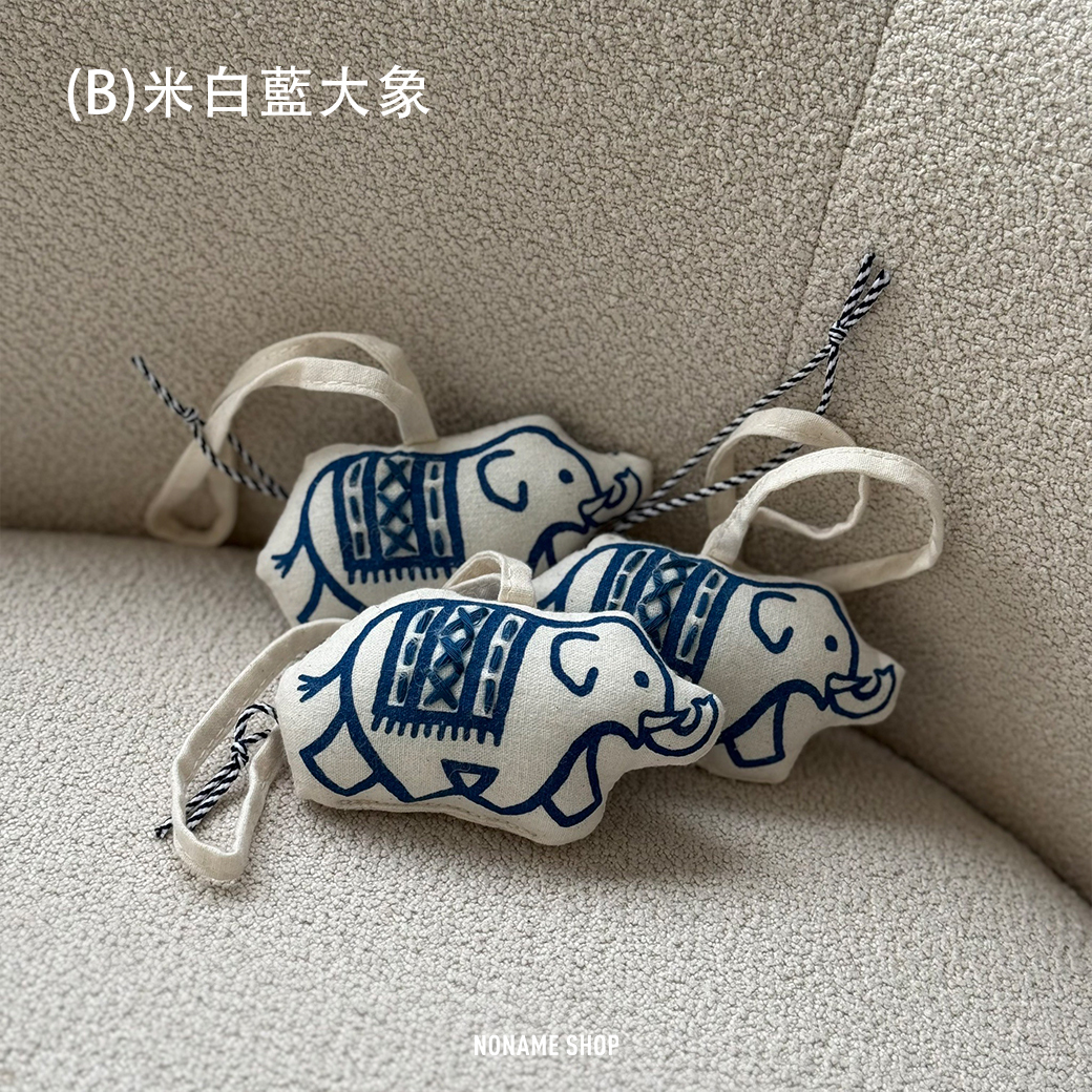 <<泰國限定✈️>>  GOOD GOODS 超可愛 手工編織 花花 大象 小丑魚 吊飾 掛件