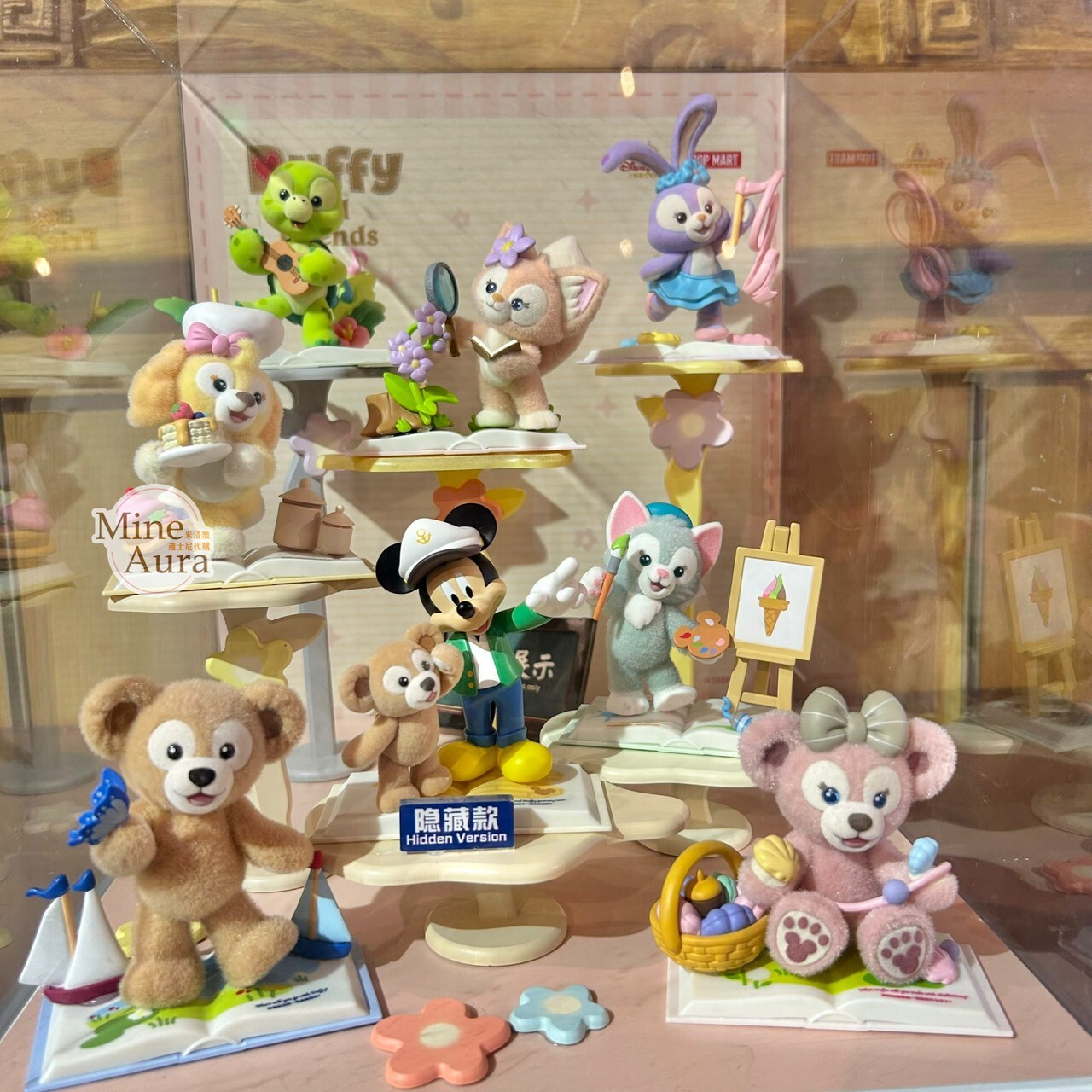 (現貨) 達菲 Duffy 與好友們 x POP MART 泡泡瑪特 聯名 迷你 公仔 玩具 擺飾品 盲選盒 盲盒 -上海迪士尼樂園