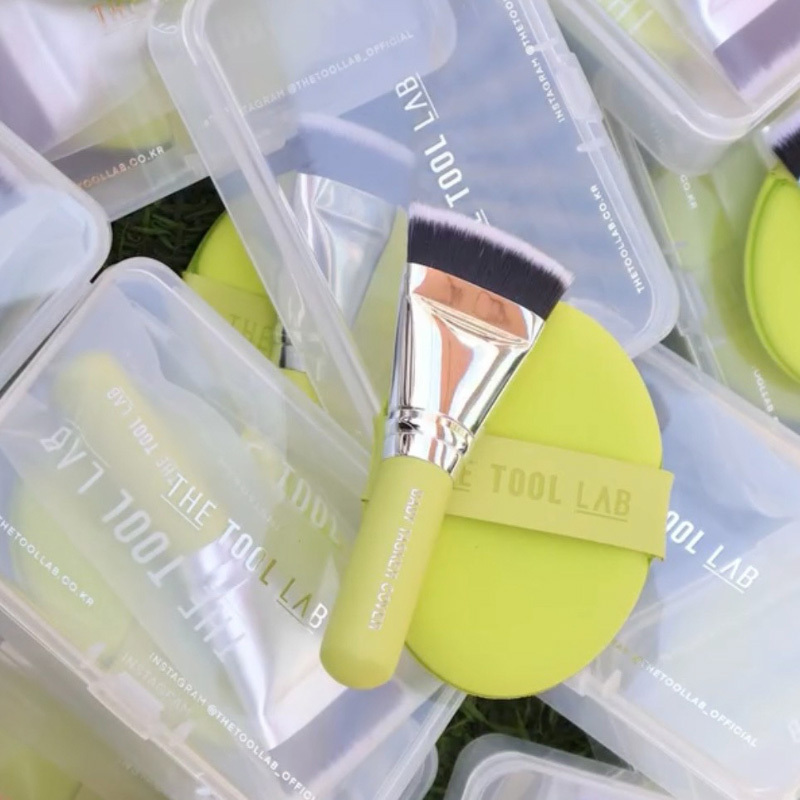 韓國 THE TOOL LAB 水感澎澎粉撲組