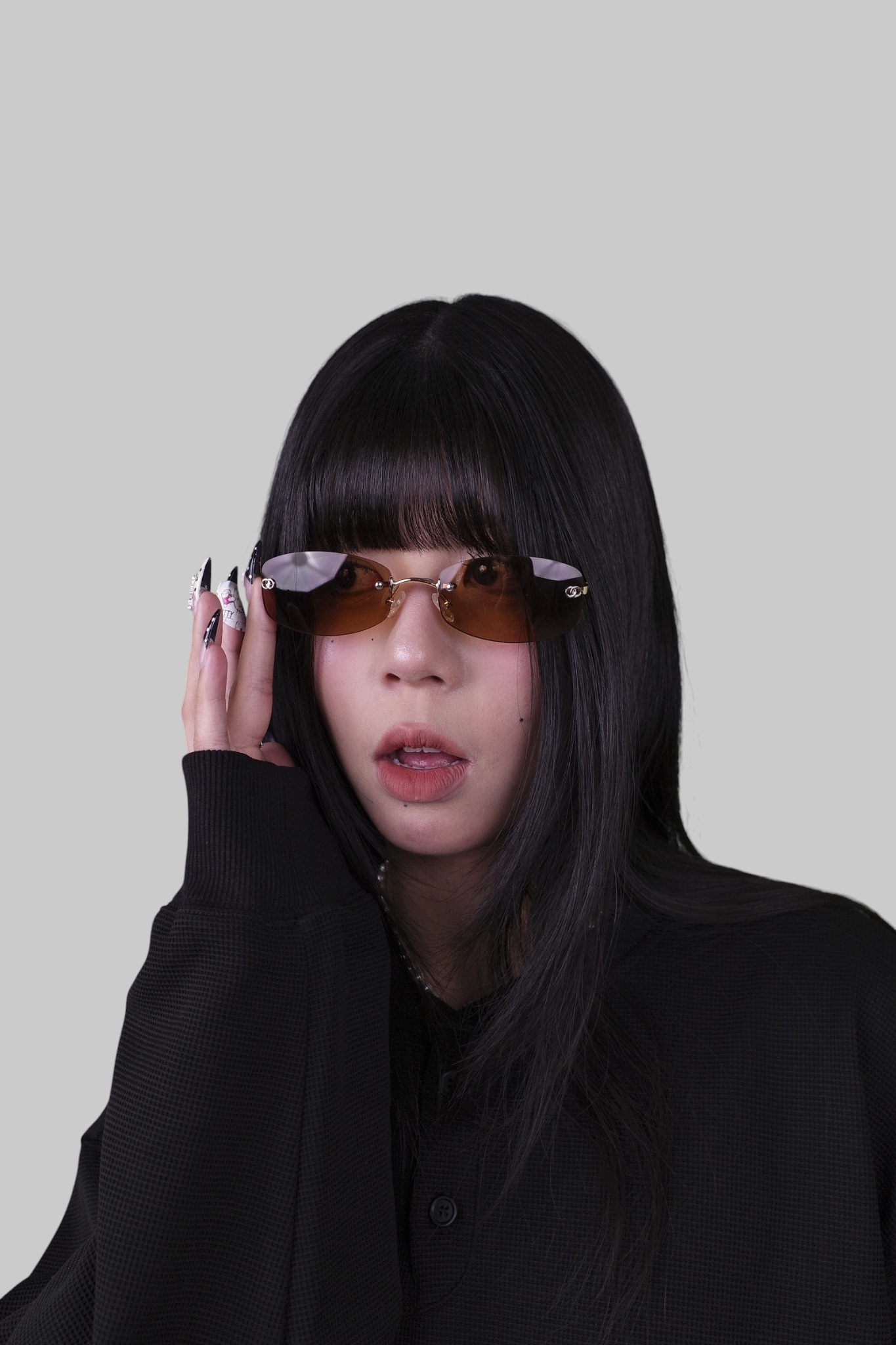 『Always_Good』Y2K 無邊框 造型 墨鏡