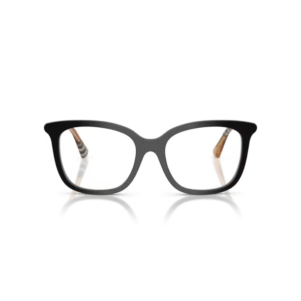 【BURBERRY】B2430F 4161-53mm 貓眼框光學眼鏡♣(黑)