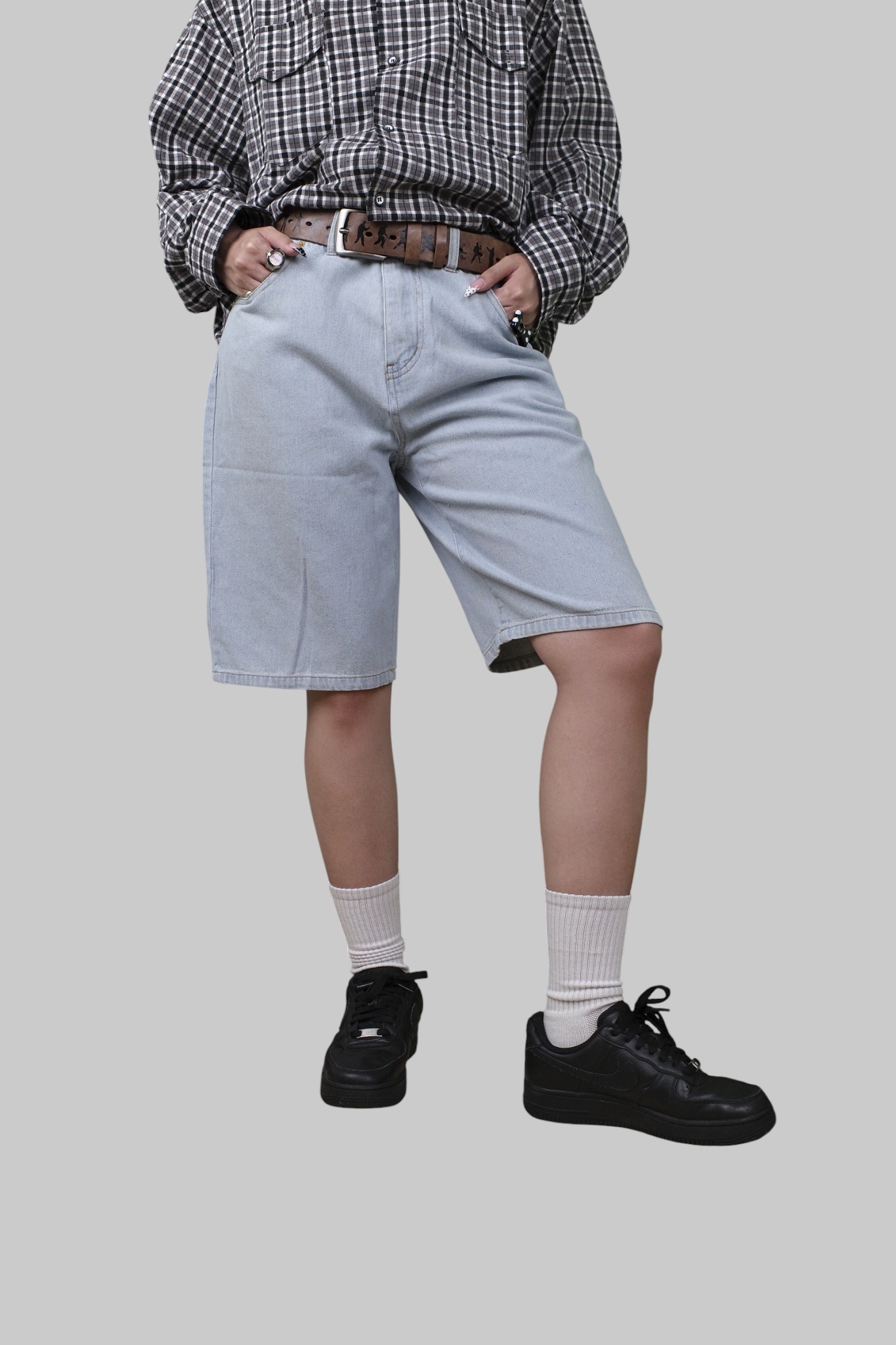 『Always_Good』LRG 丹寧 五分 牛仔 短褲