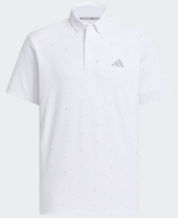 adidas Ultimate365 Club 男短袖POLO衫 #JE7146 ,白