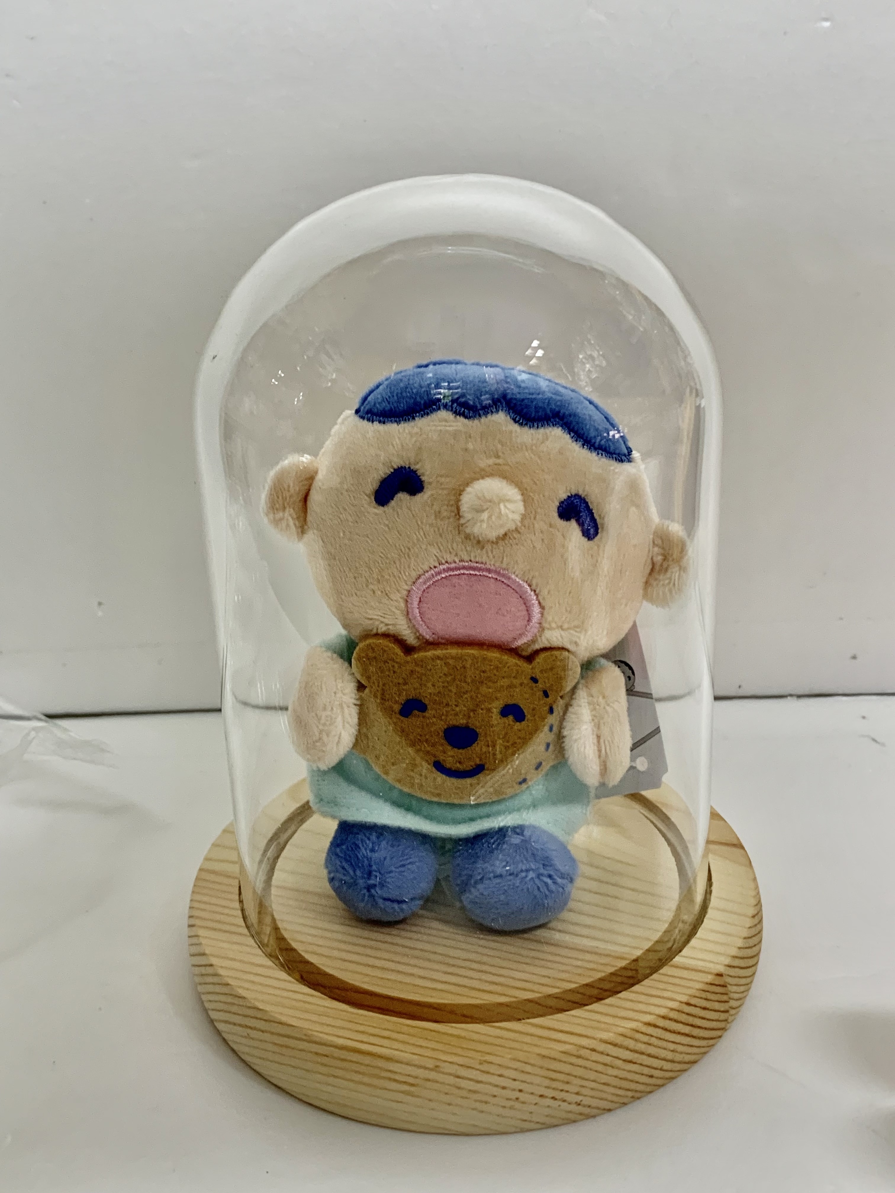 大口仔玻璃公仔
