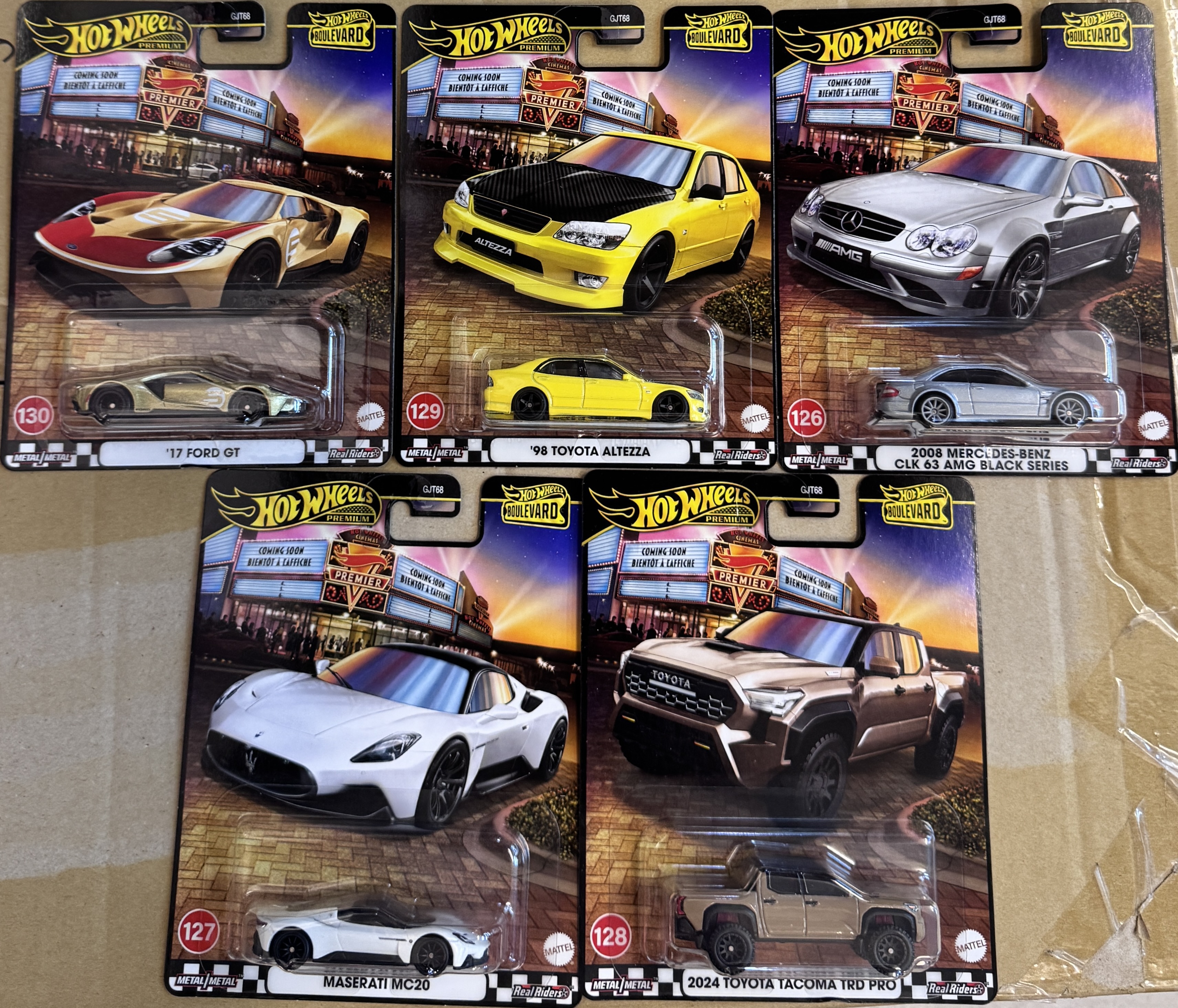 Hotwheels Premium Boulevard