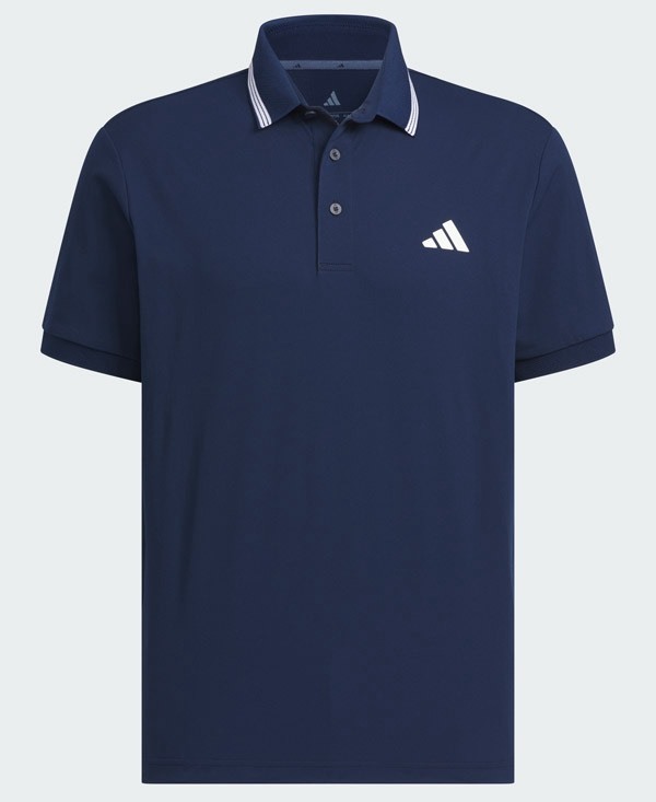 adidas Ultimate365 Club 男短袖POLO衫 #JF6272 ,深藍