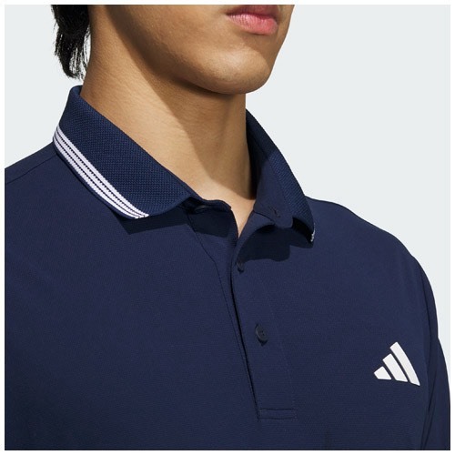 adidas Ultimate365 Club 男短袖POLO衫 #JF6272 ,深藍