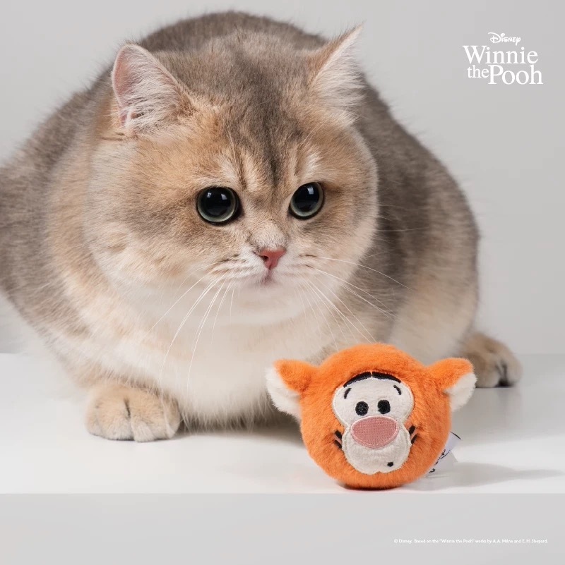 派思维 迪士尼授权 玩具球内涵铃铛发声 猫狗玩具