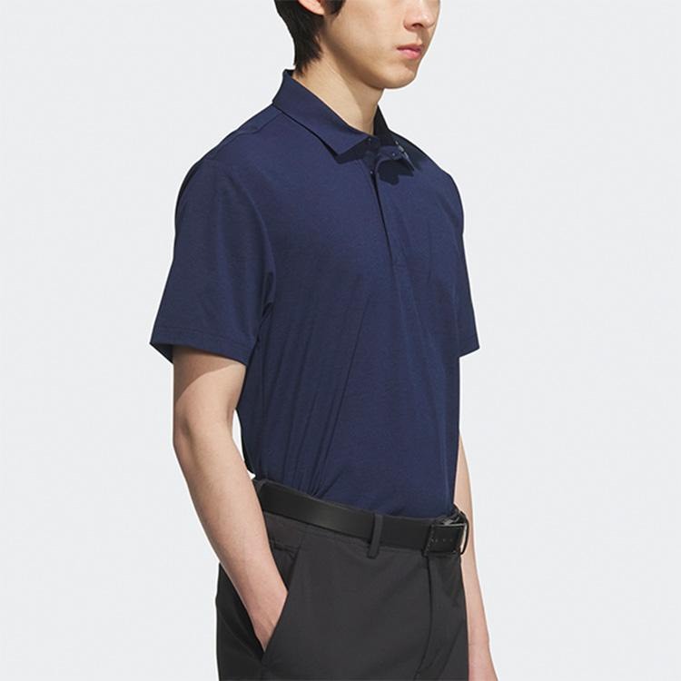adidas Ultimate365 Tour 男短袖POLO衫 #JG1319  深藍色
