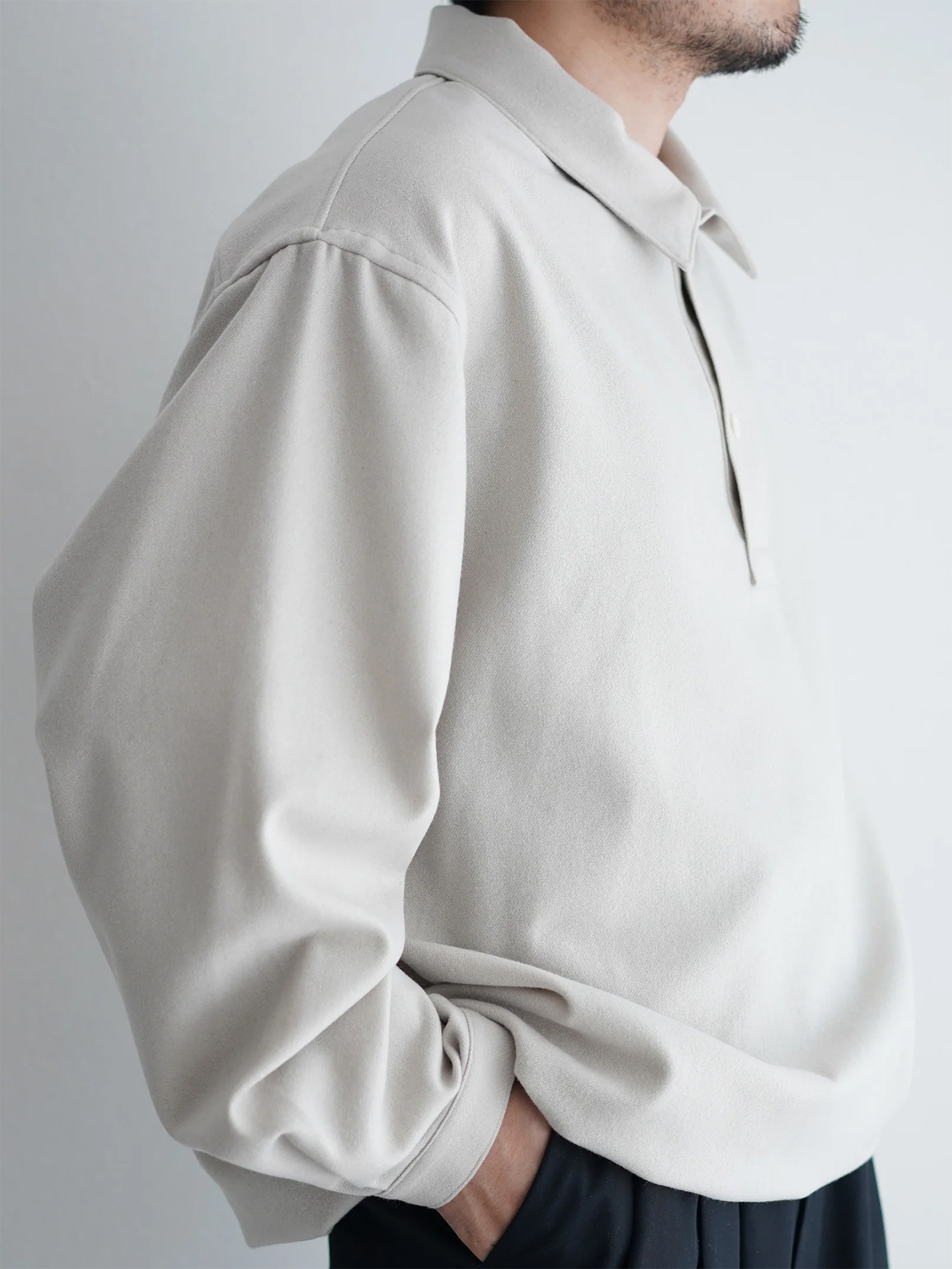 Still By Hand W/N Pullover Shirt SH04253