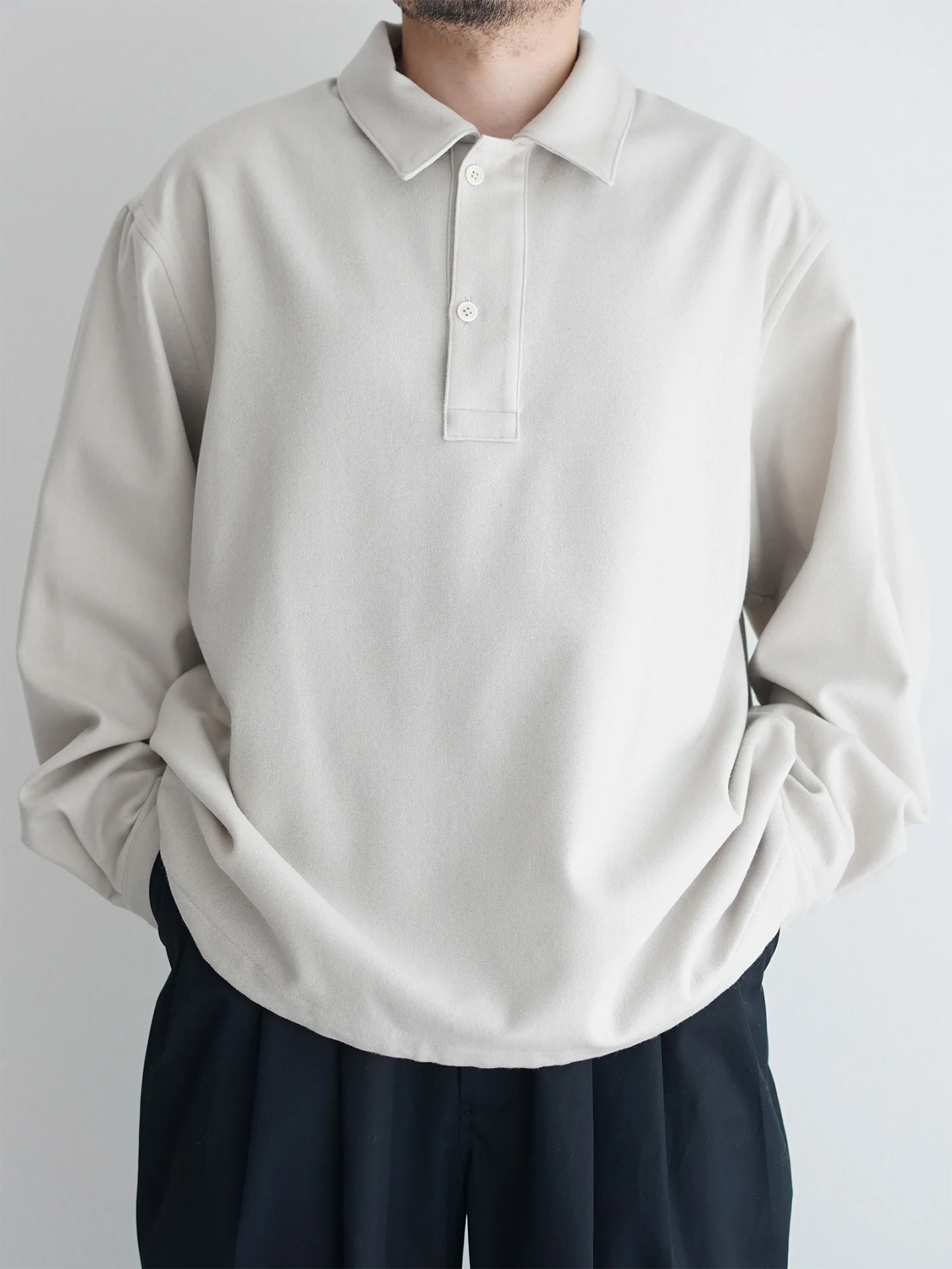 Still By Hand W/N Pullover Shirt SH04253