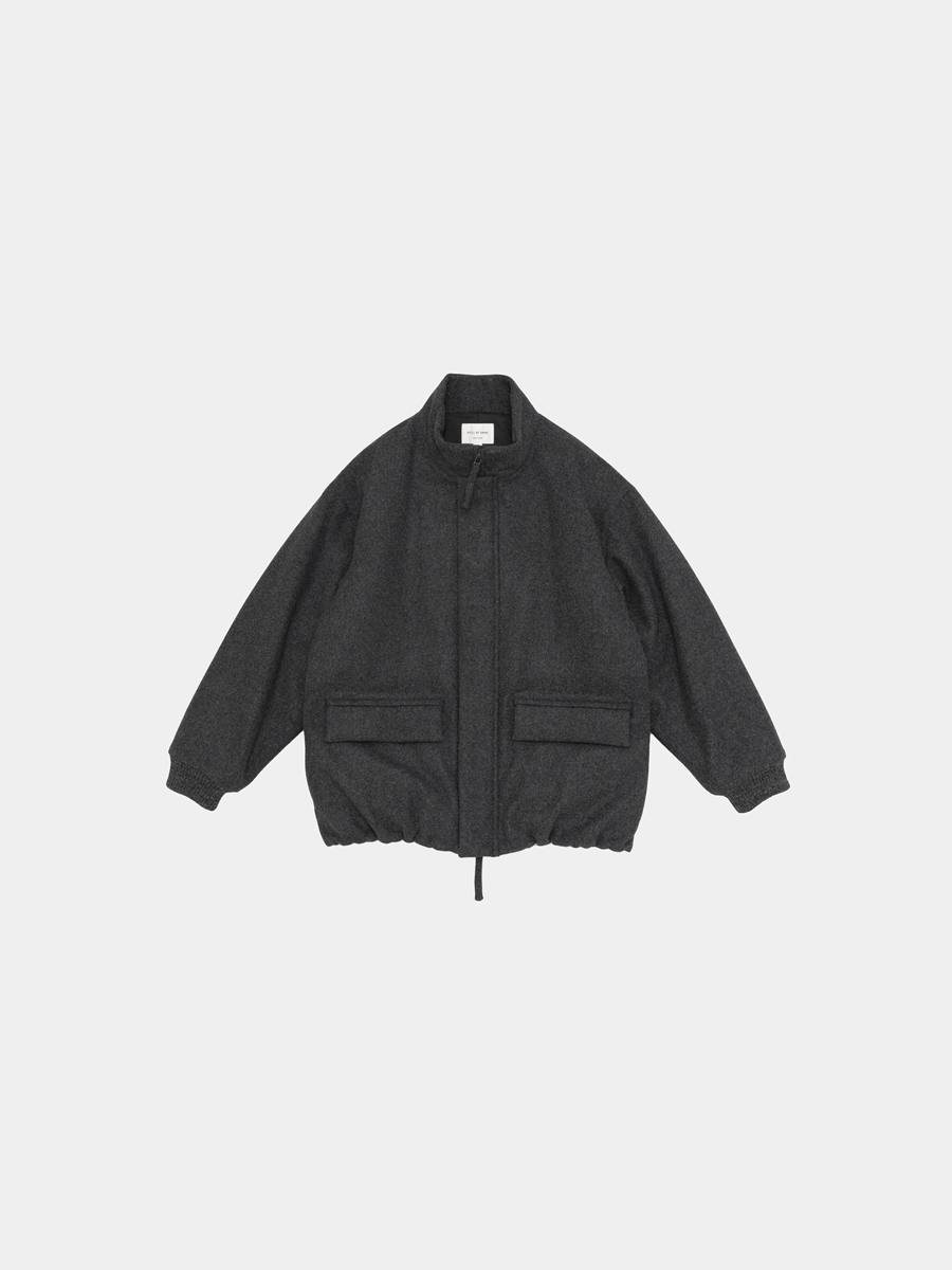 Still By Hand Padded Wool Blouson BL07253