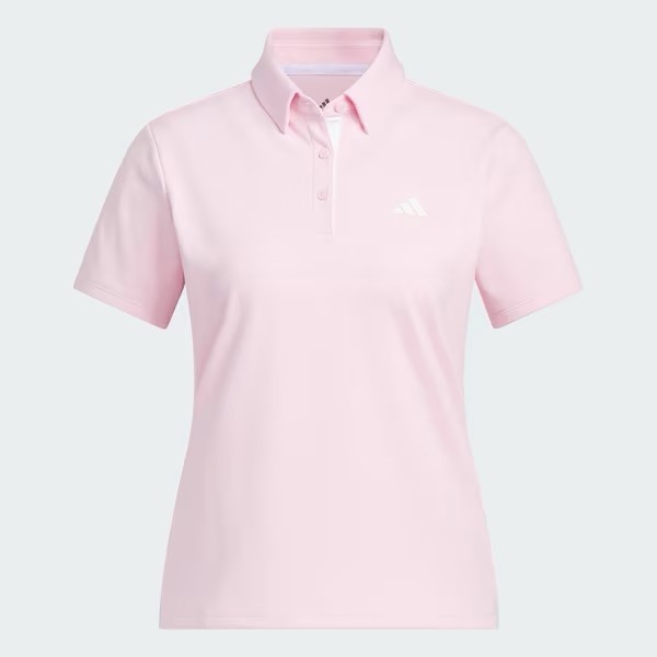 adidas performance 女短袖POLO衫 #JM3016 粉色