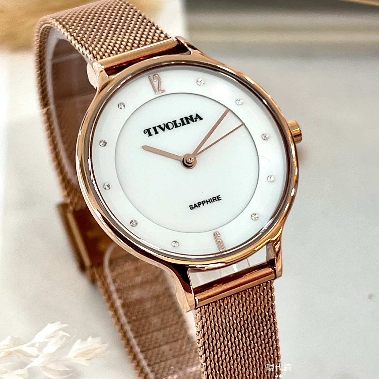 【TIVOLINA 小紅帽】永恆之美氣質腕錶LAG3755-S 30mm 現代鐘錶