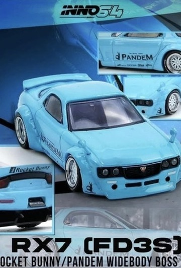 預訂 Pre-order - Inno64 RX7 FD3S Rocket Bunny / Pandem Widebody