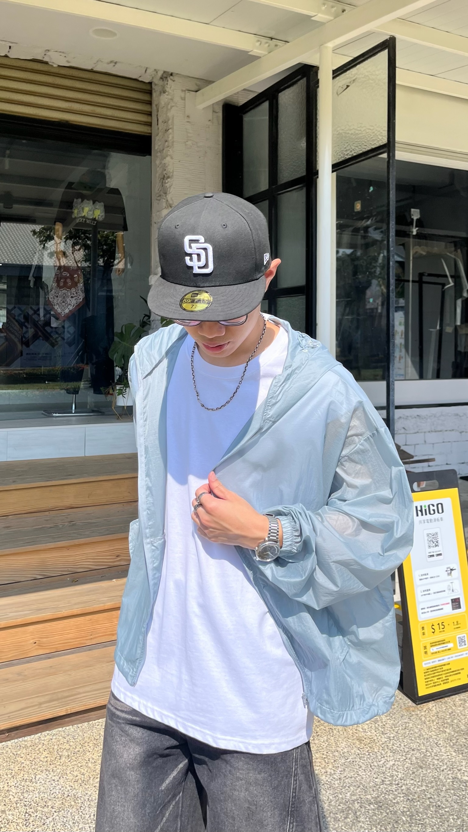 正韓 夏日防曬衝鋒薄外套 (3colors)