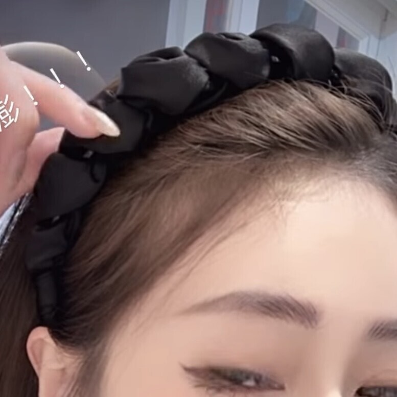 Z438雲朵帶爪髮箍