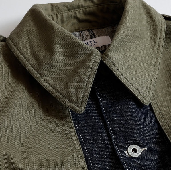 10/7 UPDATED: FDMTL JAPAN 2025 A/W TRENCH COVERALL JACKET (FA25JK34R) - OLIVE PRE ORDER ITEM (預訂中)