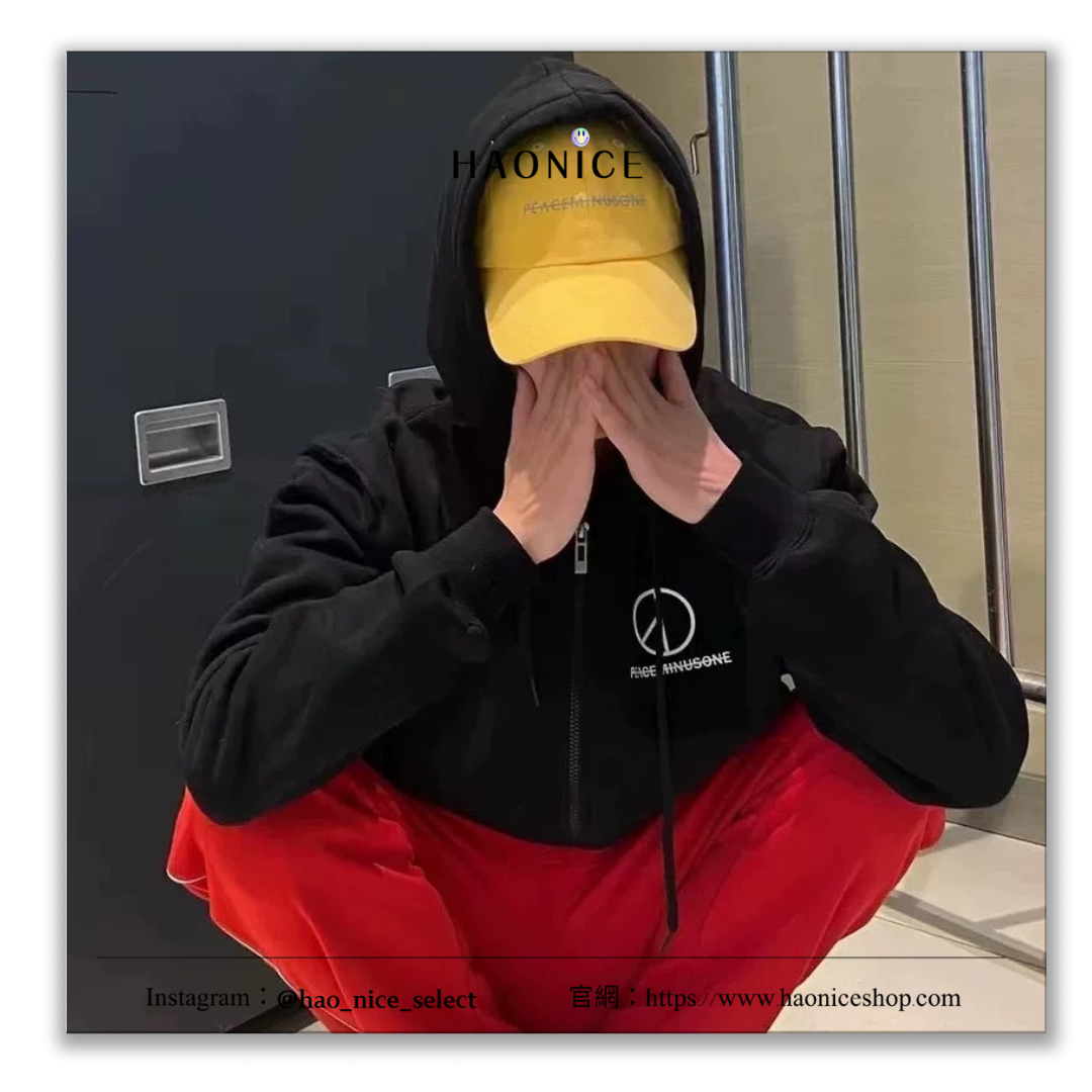 【HAO NICE 】100%韓國正品🇰🇷 PEACEMINUSONE GD權志龍同款PMO字母帶飄帶鴨舌帽❤️