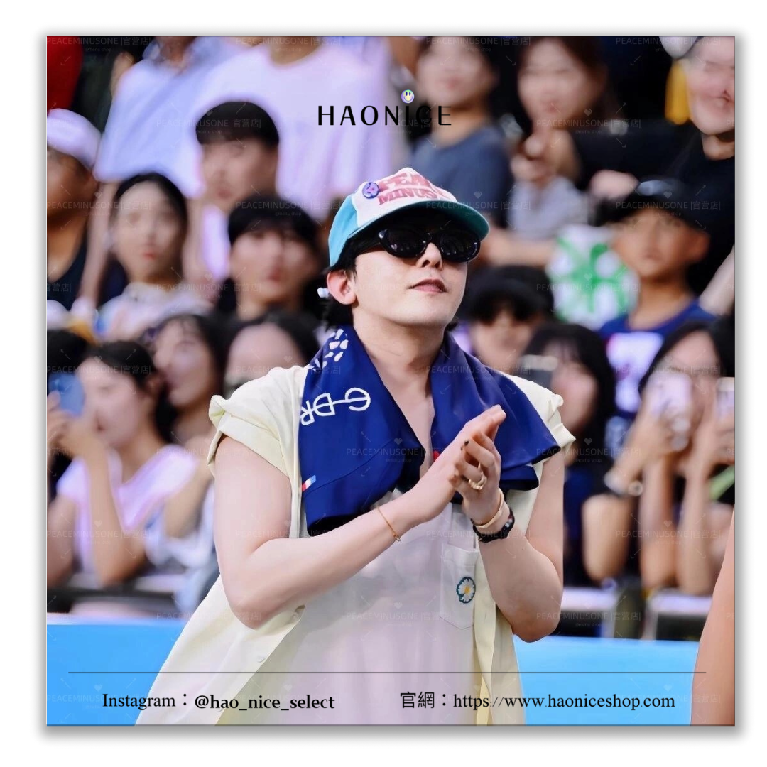 【HAO NICE 】100%韓國正品🇰🇷  PEACEMINUSONE帽子GD權志龍同款演唱會鴨舌帽PMO棒球帽❤️