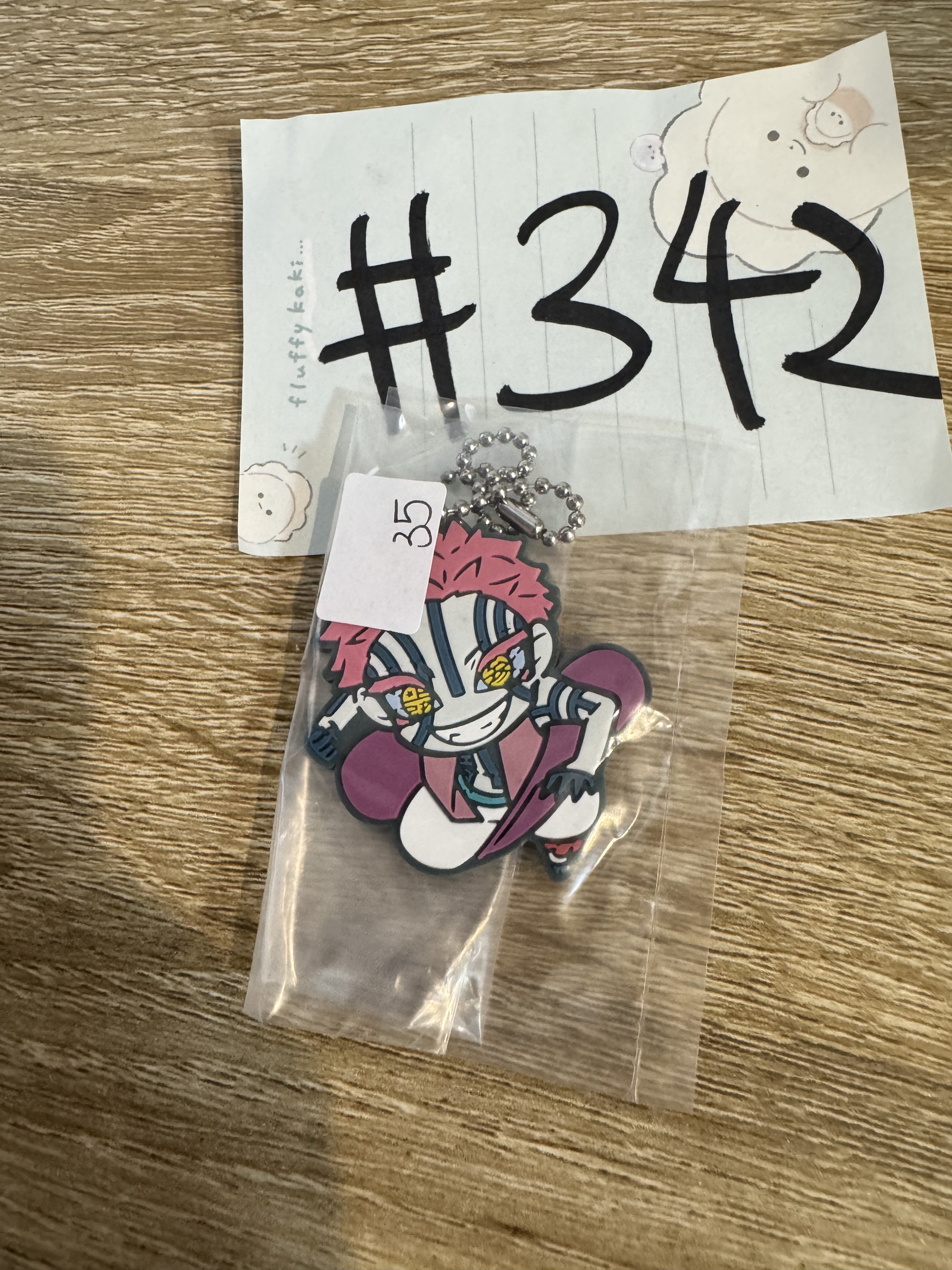 鬼滅之刃 猗窩座 掛件#342