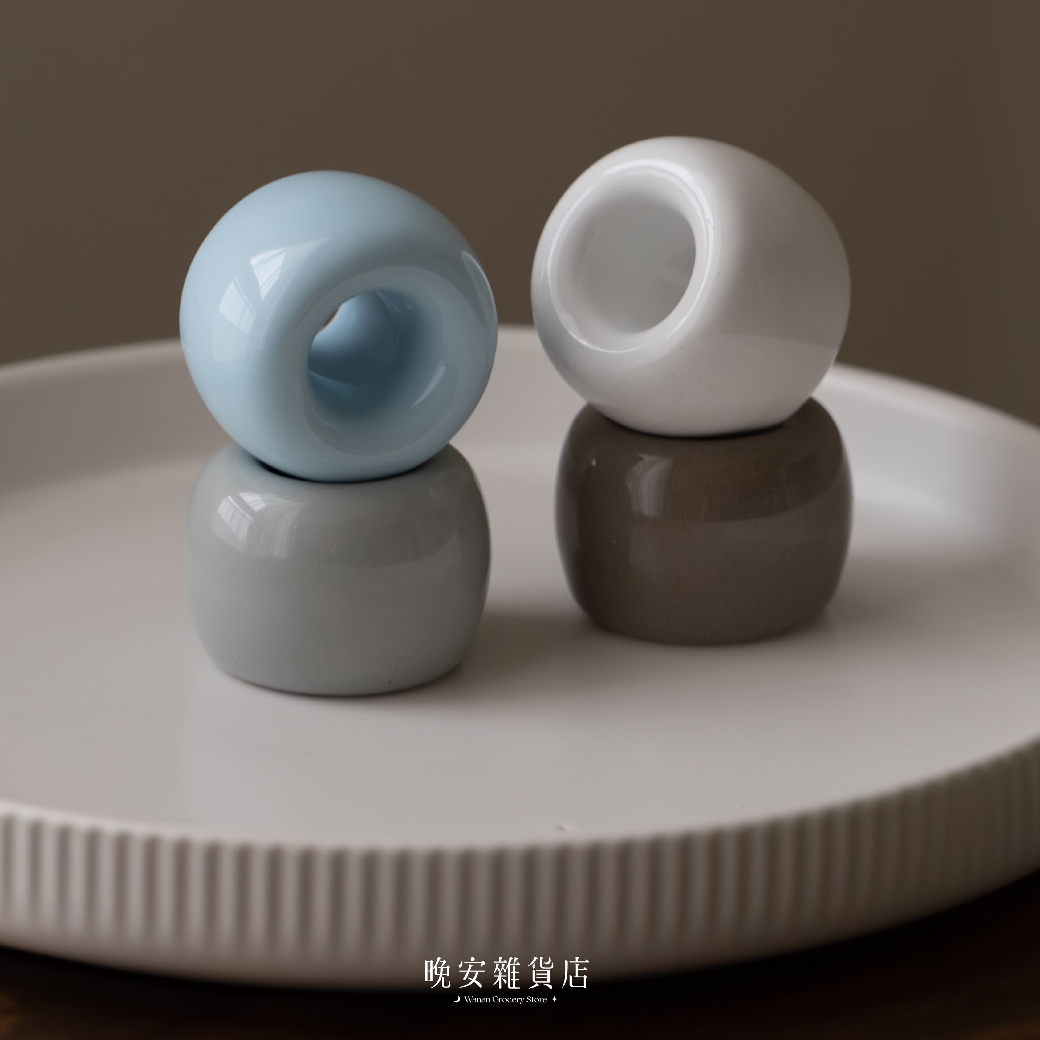 【牙刷收納】日式陶瓷牙刷架｜牙刷的小沙發