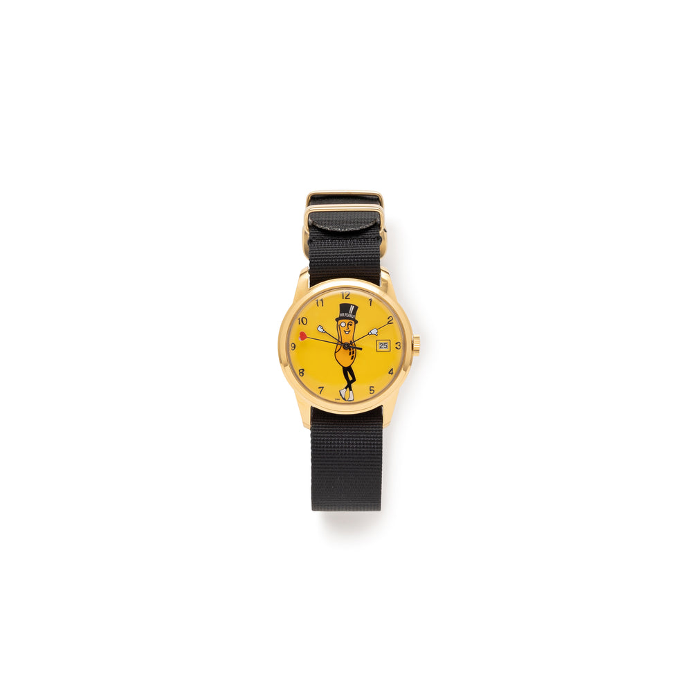 2025AW HUMAN MADE MR.PEANUT MILITARY WATCH 聯名 花生 先生 手錶 現貨 XX29GD012
