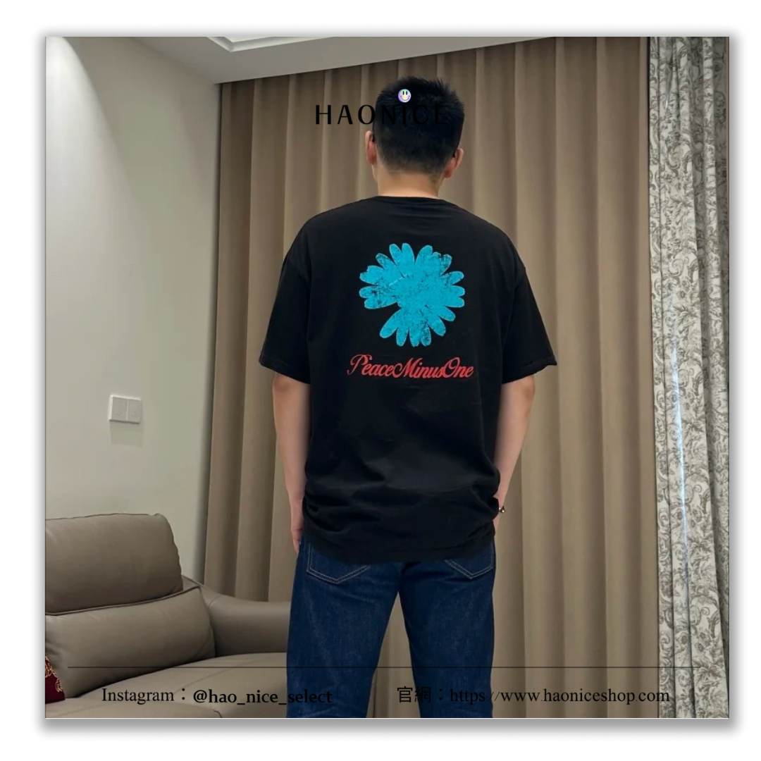 【HAO NICE 】100%韓國正品🇰🇷 PEACEMINUSONE新款雛菊短袖GD權志龍同款PMO聯名短T
