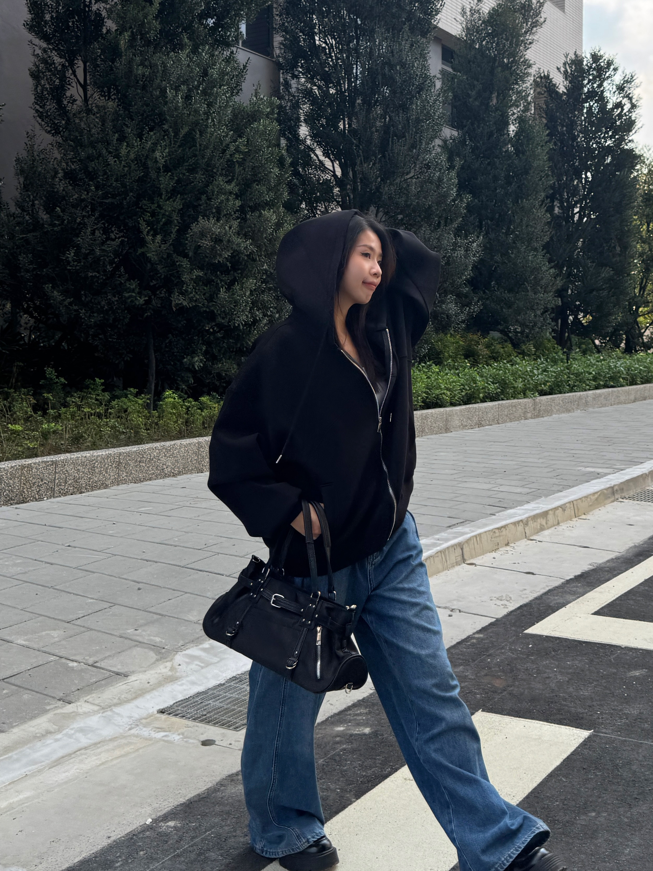 自留💭QQ空氣棉連帽大外套(2色)