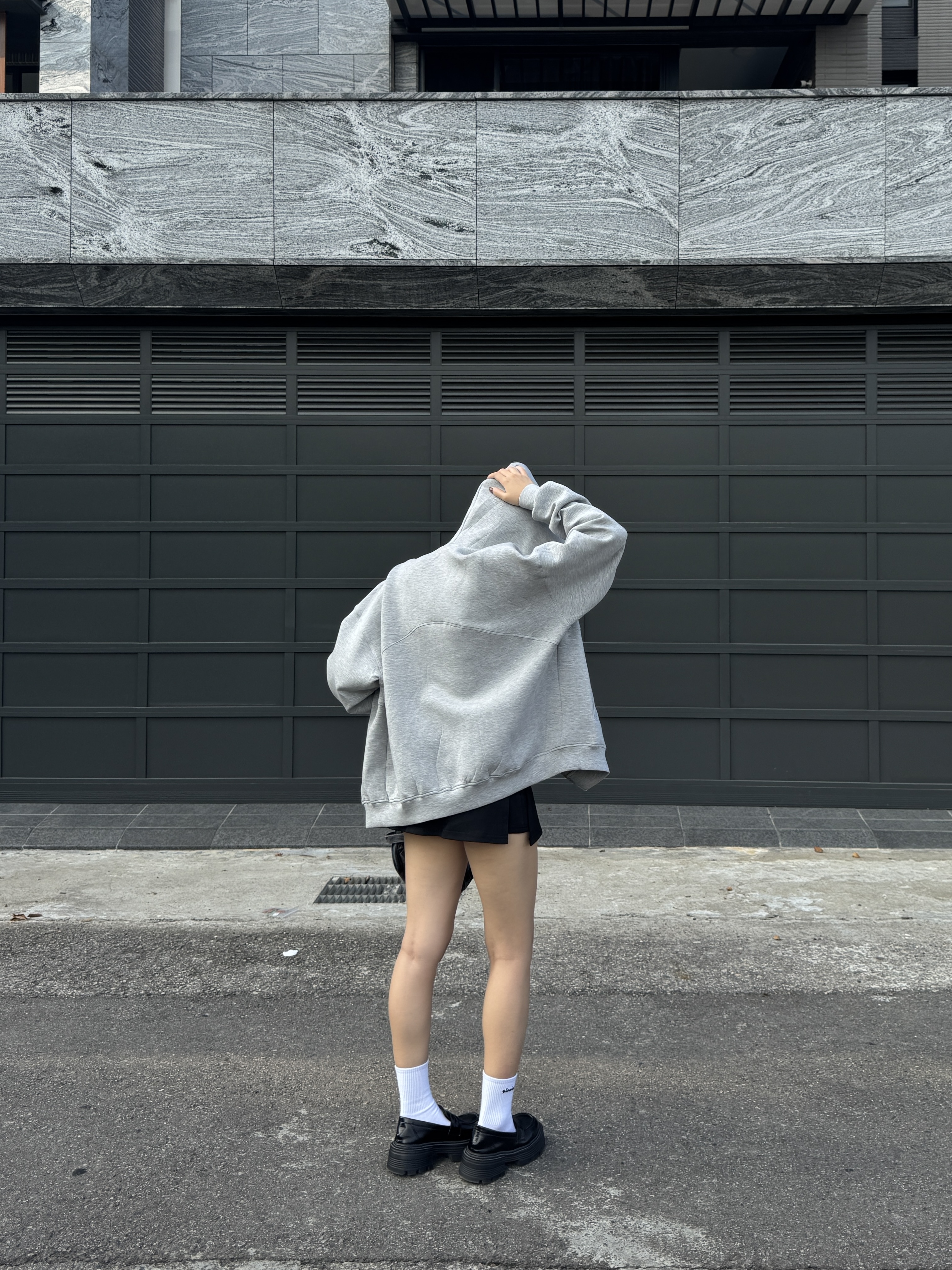 自留💭QQ空氣棉連帽大外套(2色)