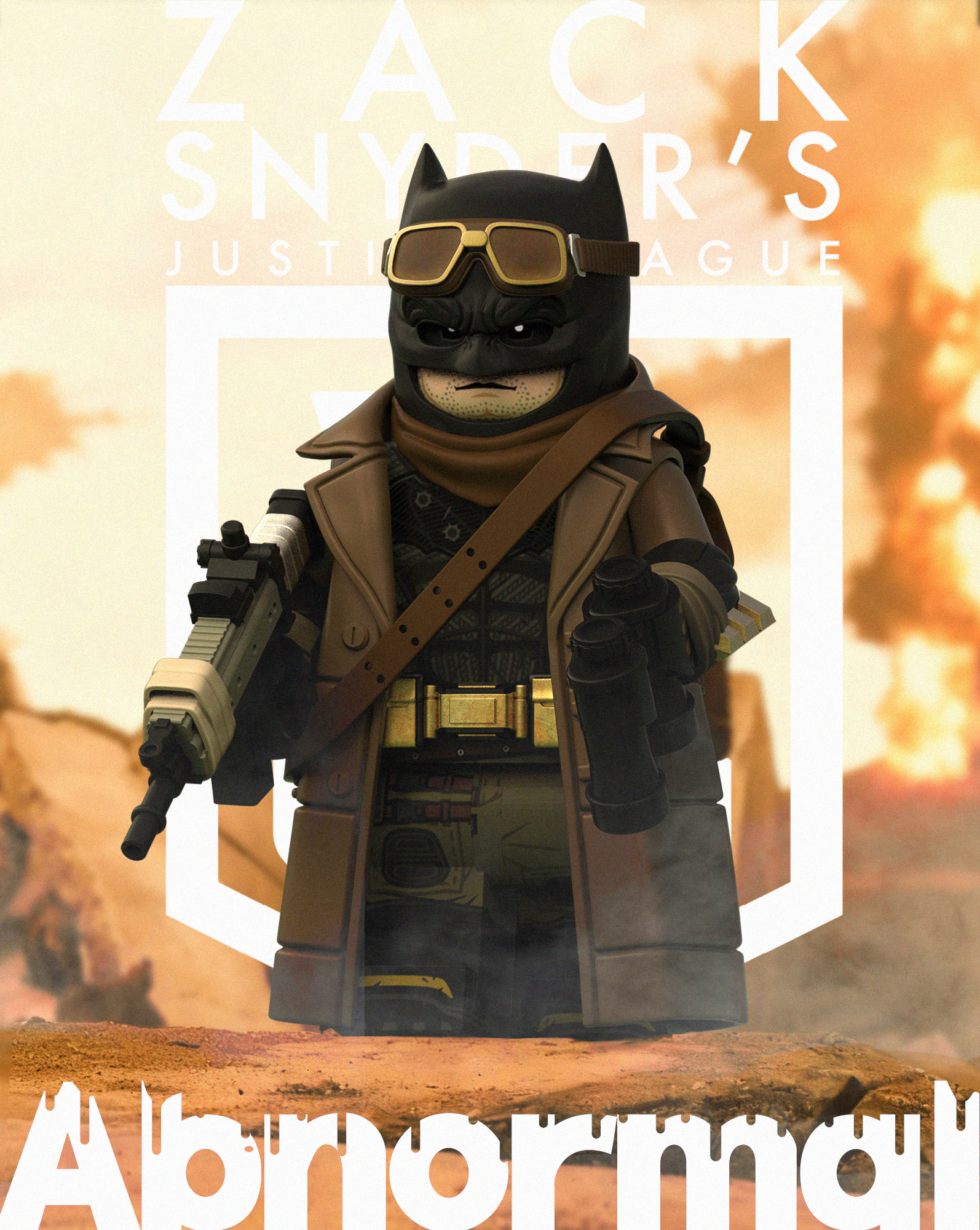 [Adnormal][Preorder] Desert Batman [PADprinted]