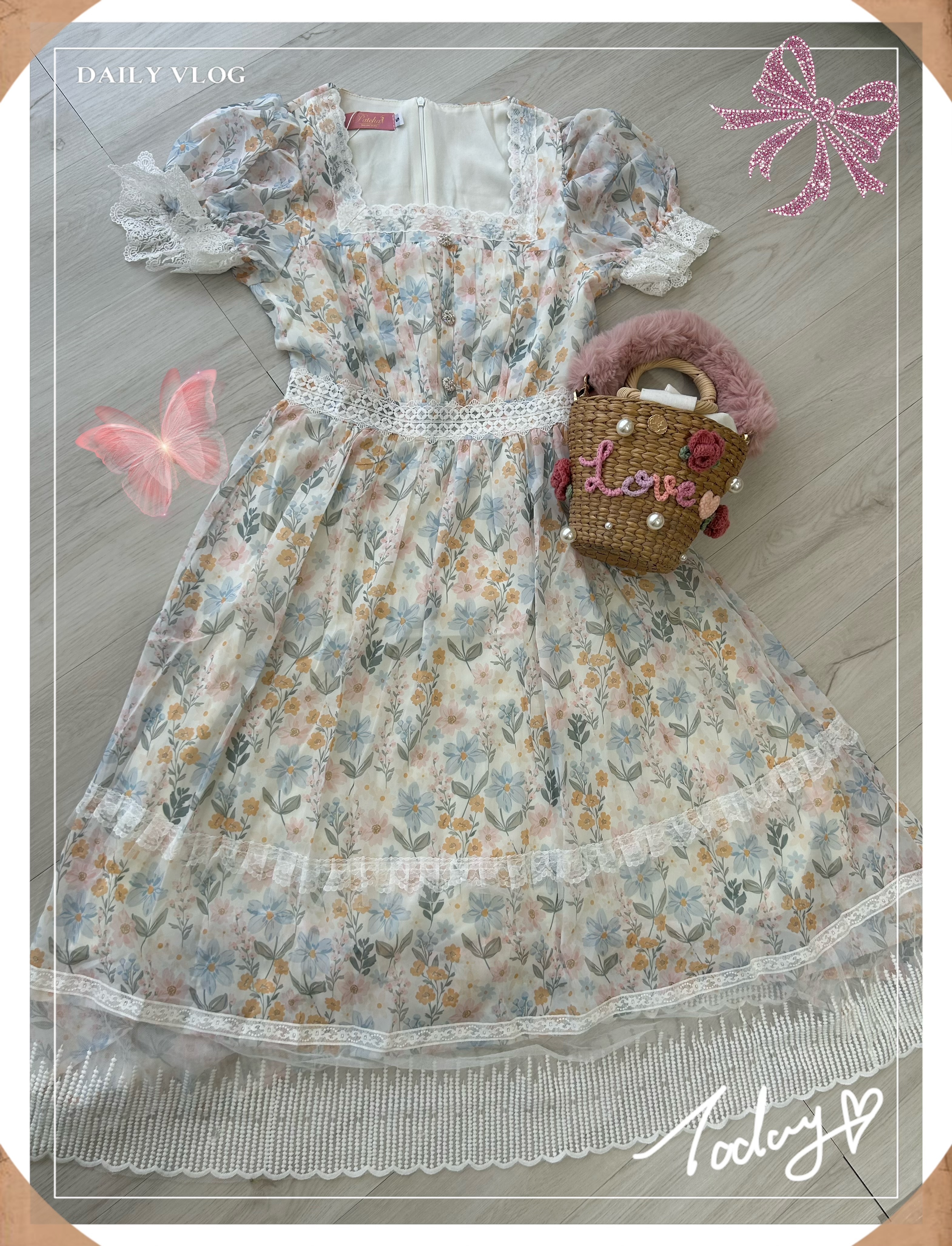 朵塔-韓風家溫柔花卉洋