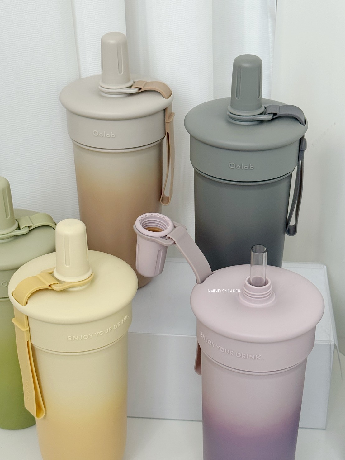 我の珍藏寶貝🎀Oolab 奶蓋師系列豆沙吸管杯 800ml