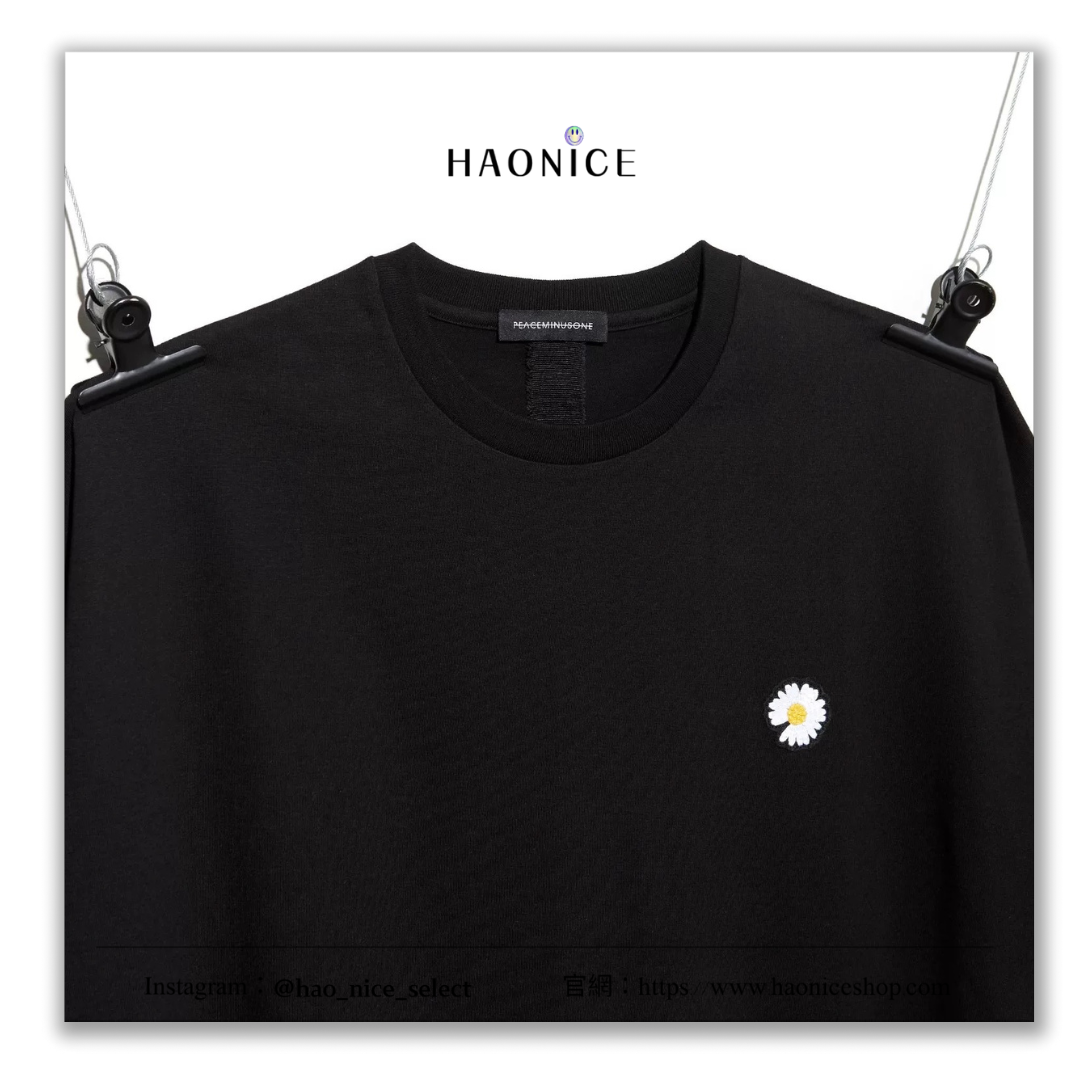 【HAO NICE 】100%韓國正品🇰🇷 PEACEMINUSONE小雛菊短袖PMO權志龍GD 同款818生日短T🔥