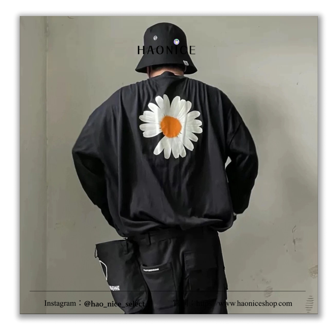 【HAO NICE 】100%韓國正品🇰🇷 PEACEMINUSONE衛衣權志龍GD同款pmo聯名雛菊長袖T🌼