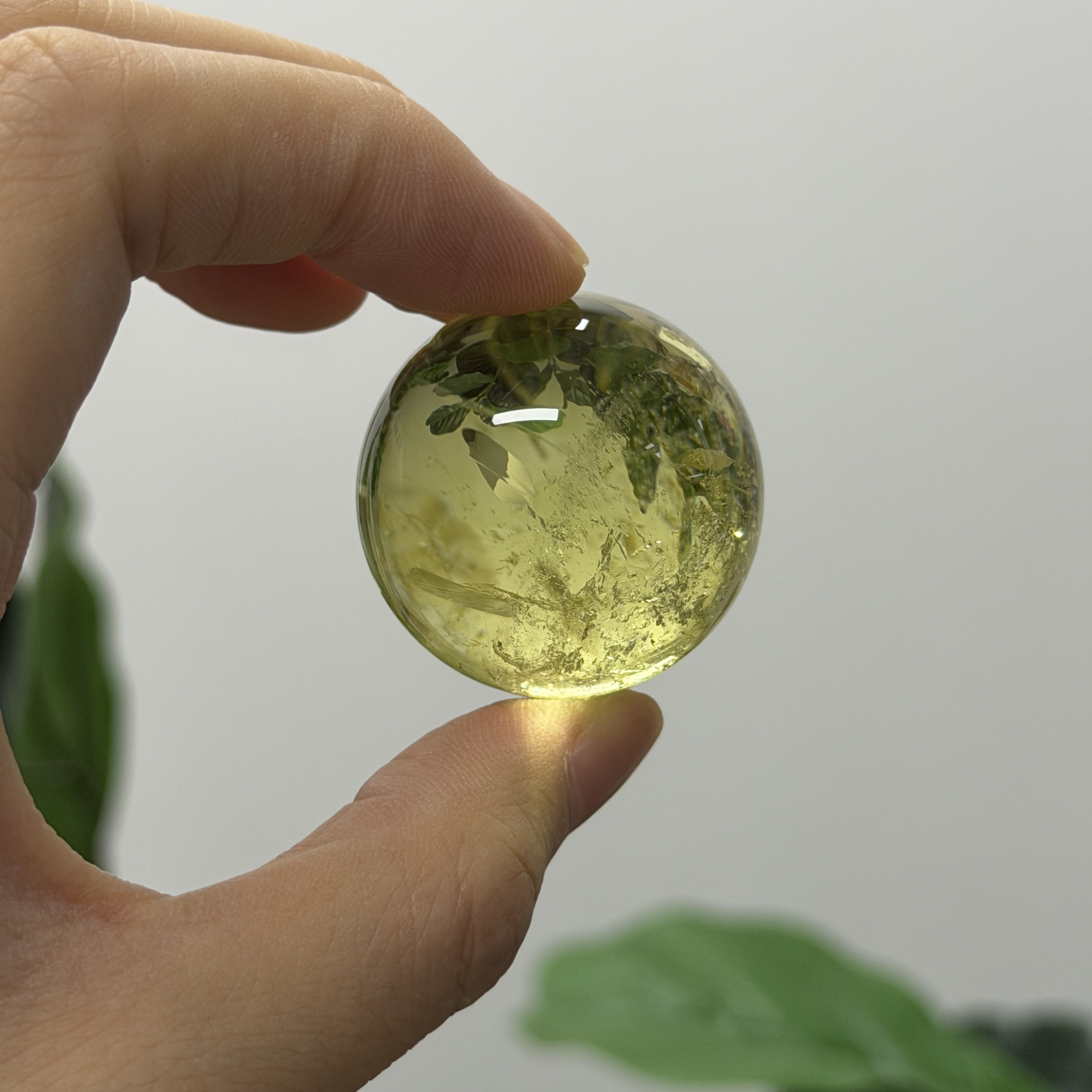 黃水晶球 3.4cm C1769