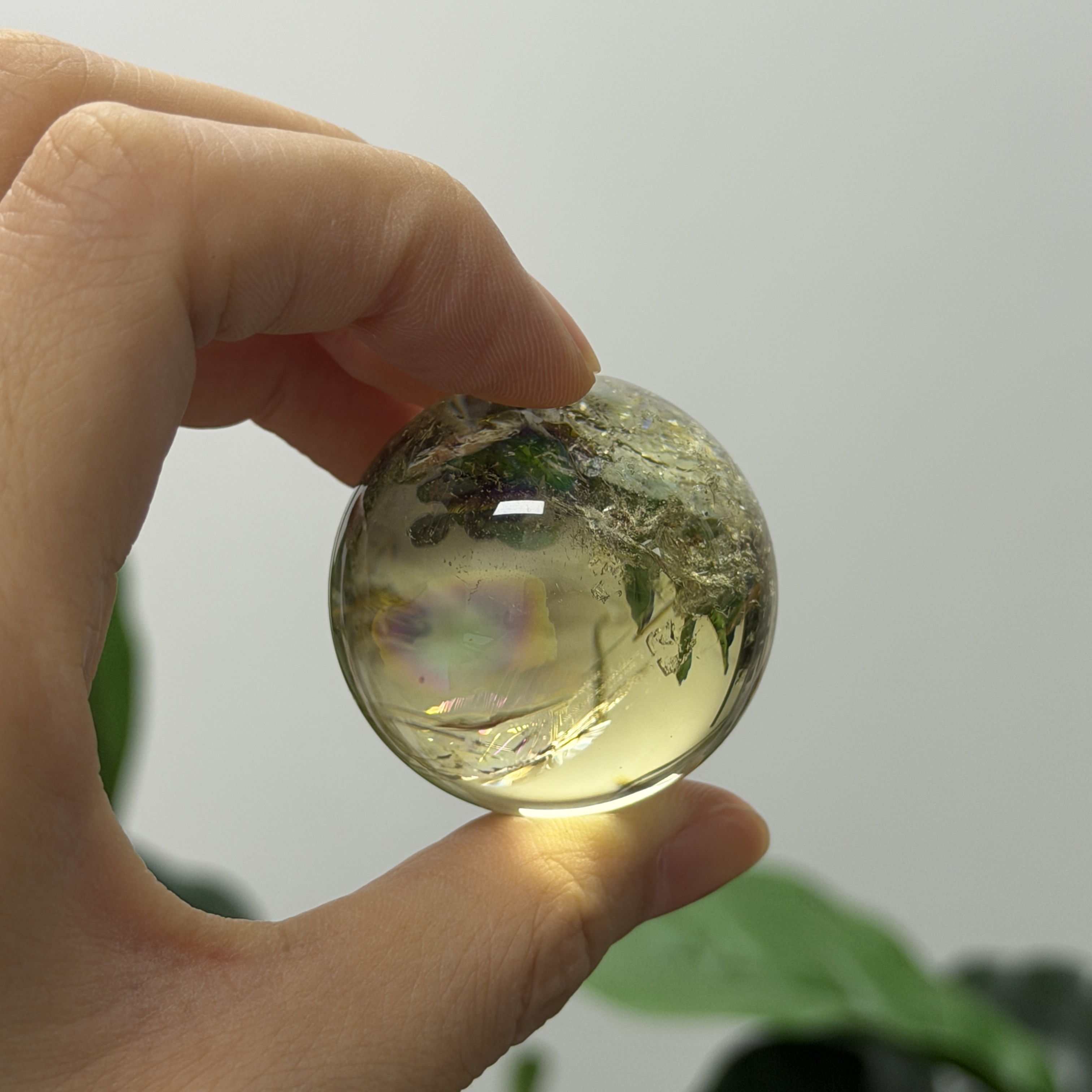 黃水晶球 3.9cm C1768