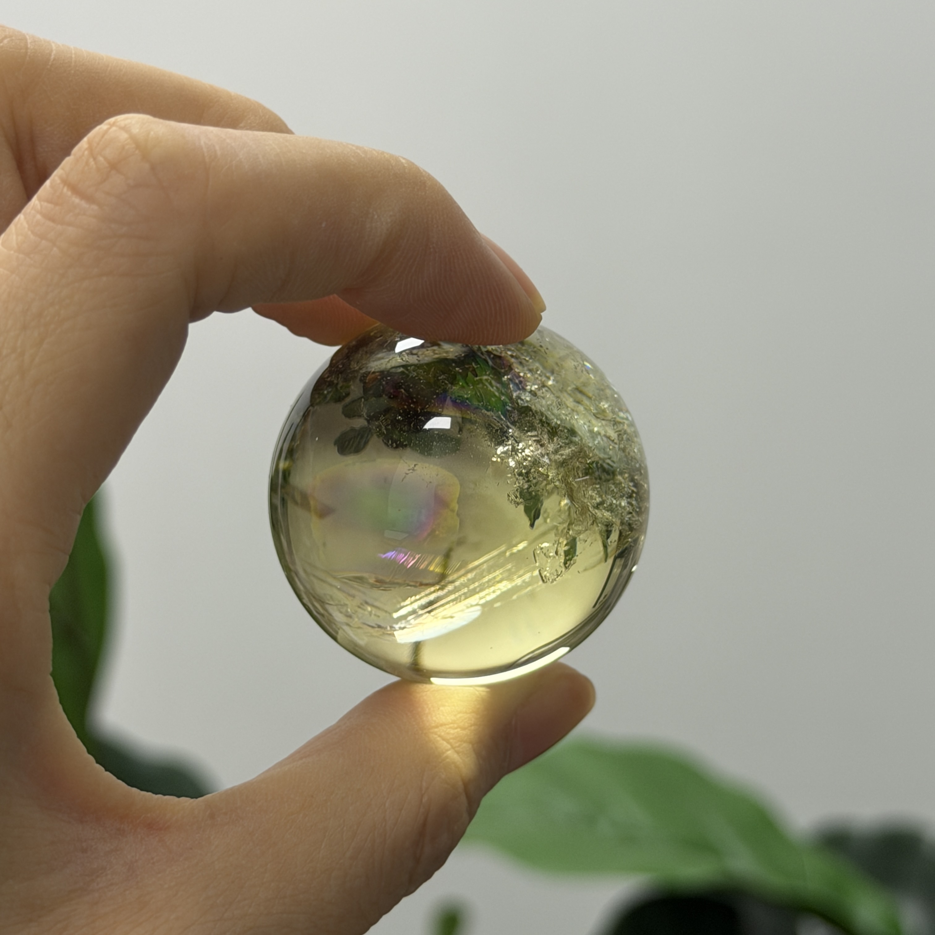 黃水晶球 3.9cm C1768