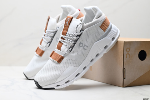 On昂跑 Running X 4克勞德X系列低幫輕量舒適多功能休閒運動鞋採用工程飛織網布組合再生聚酯纖維鞋面材質搭載獨家隱藏速度中板 鏤空Tec科技泡棉緩震中底 黑科技跑出圈的時尚運動新寵ID:JZD145-HZF