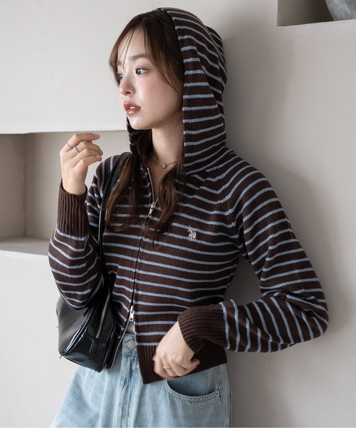 日本🇯🇵連線 U.S. POLO ASSN. 拉鍊針織連帽衫 刺繡 連帽衫 連帽外套 拉鍊外套 長袖 針織 4色(任買兩件711免運)/預購