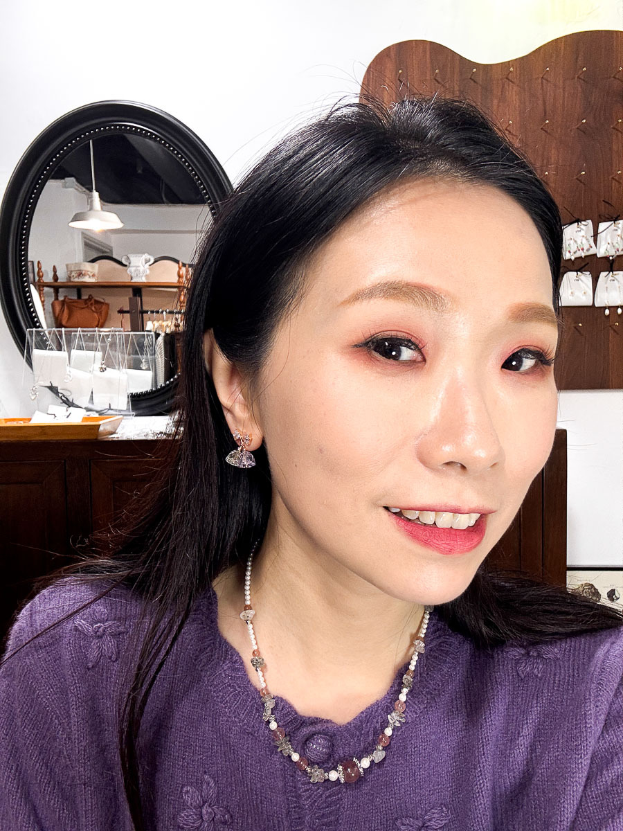 【SALE SALE SALE🔥】 韓國手工 草莓晶碎石頸鏈【不設退換】