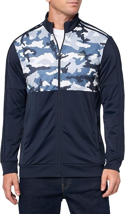 【預購】Adidas Essentials H100755 男裝迷彩外套