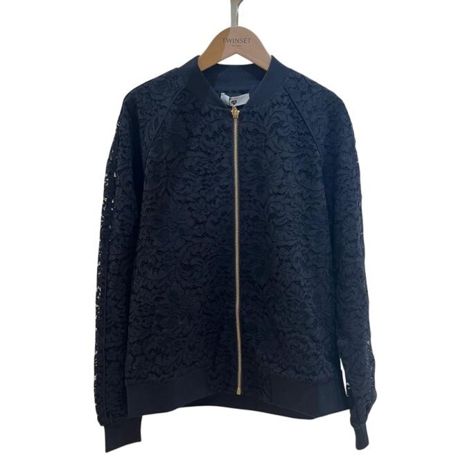 1TS1008-040 TWINSET Jacket Black #252LL2JAA (C-EU-E)