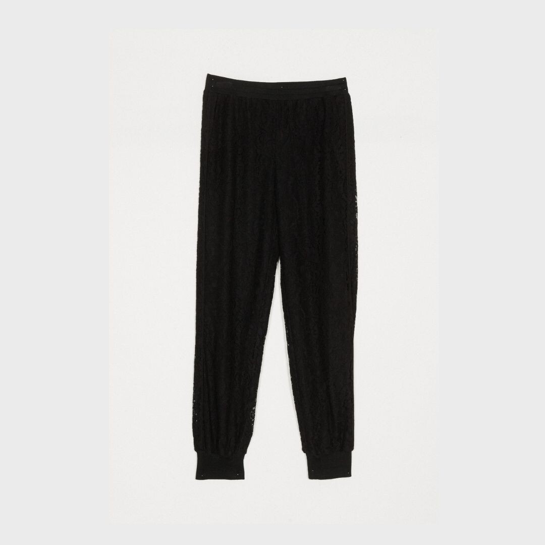 1TS1008-041 TWINSET Pants Black #252LL2JBB (C-EU-E)
