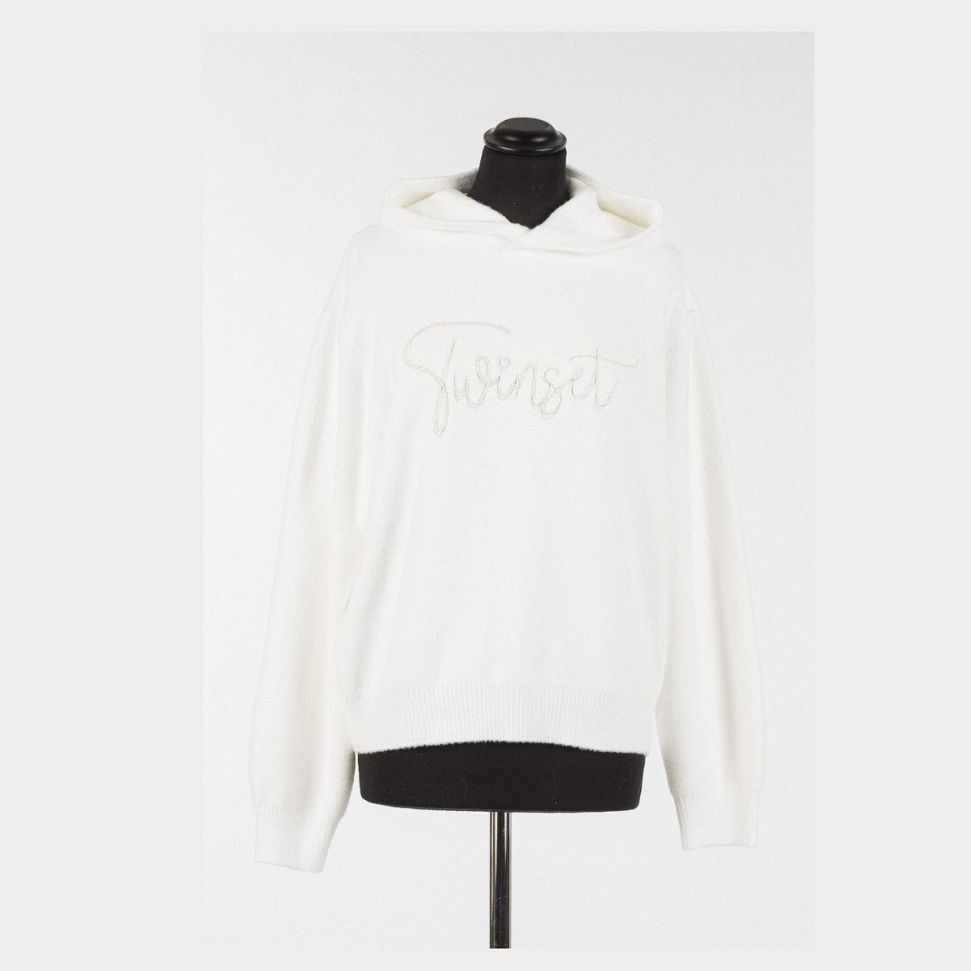 1TS1008-053 TWINSET Knitwear White #252LL3EAA (C-EU-E)