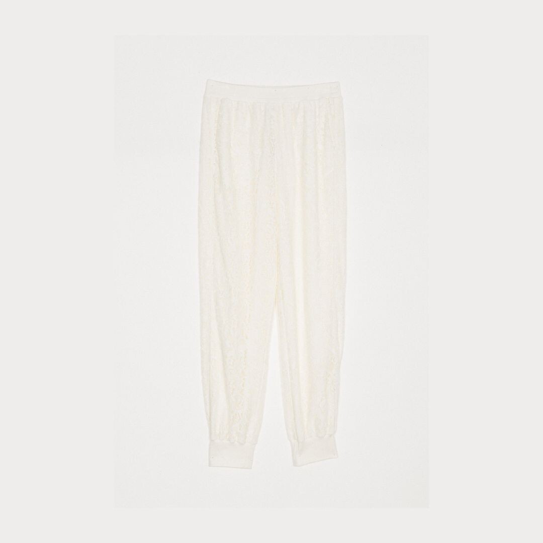 1TS1008-055 TWINSET Pants White #252LL3EBB (C-EU-E)