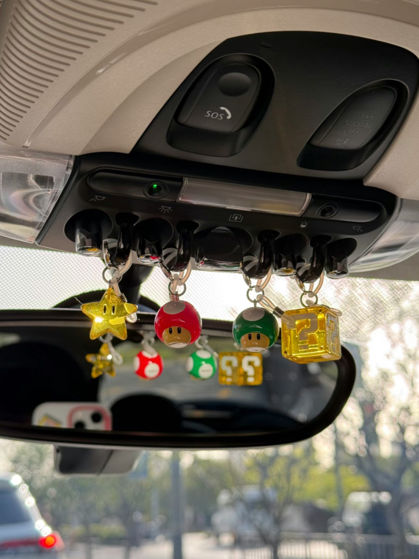 【 限量現貨 】大阪環球 瑪利歐小吊飾組 日本