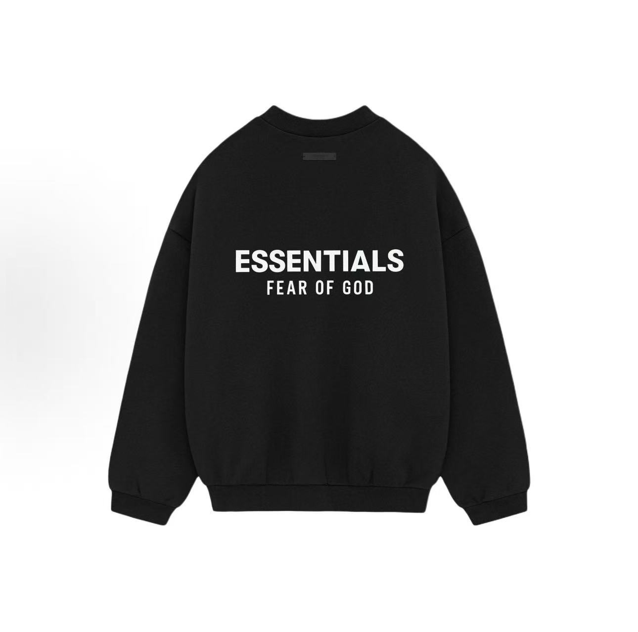 FOG Essentials 2024F/W 前後LOGO大學T (3色)